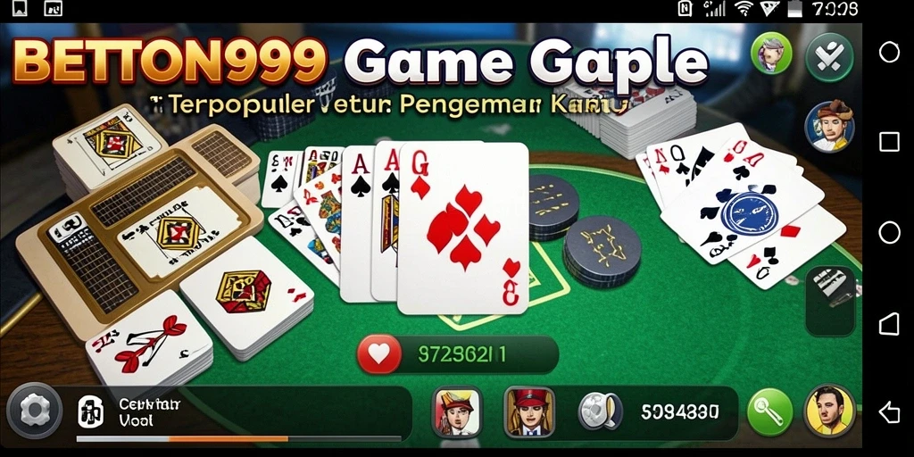 Tampilan gameplay Gaple yang seru di BETON999.