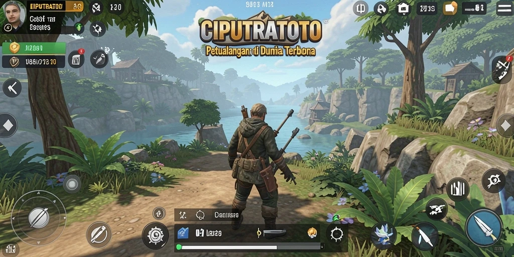 Tampilan gameplay Open World yang memukau di CIPUTRATOTO.