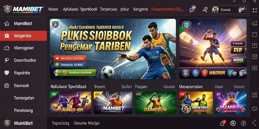 Tampilan atraktif dari gameplay Sportsbook di MAMIBET yang memikat.