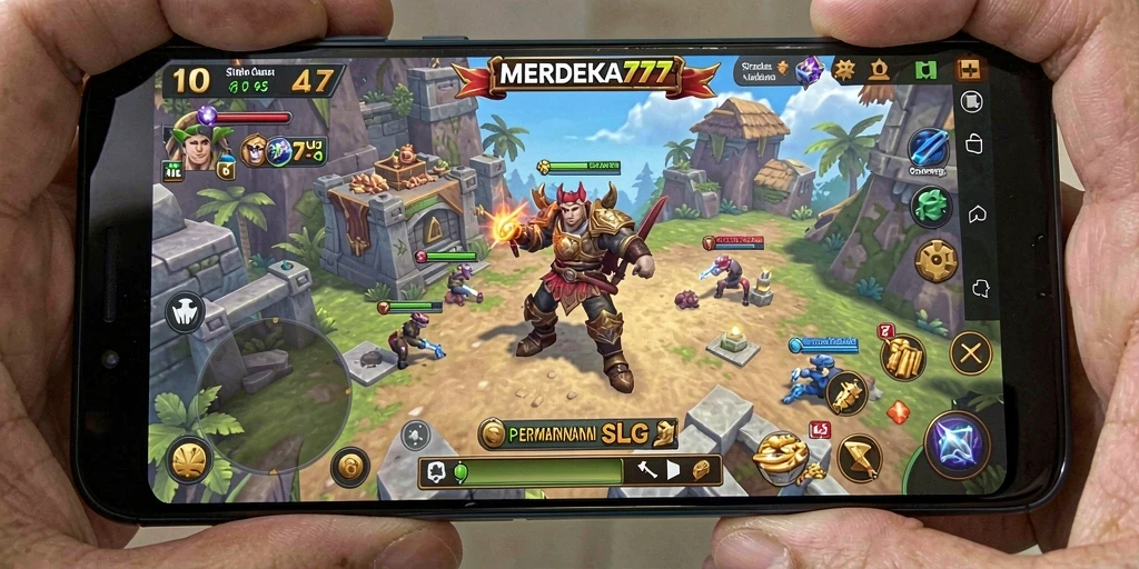 Tampilan seru gameplay MERDEKA777 yang penuh strategi.