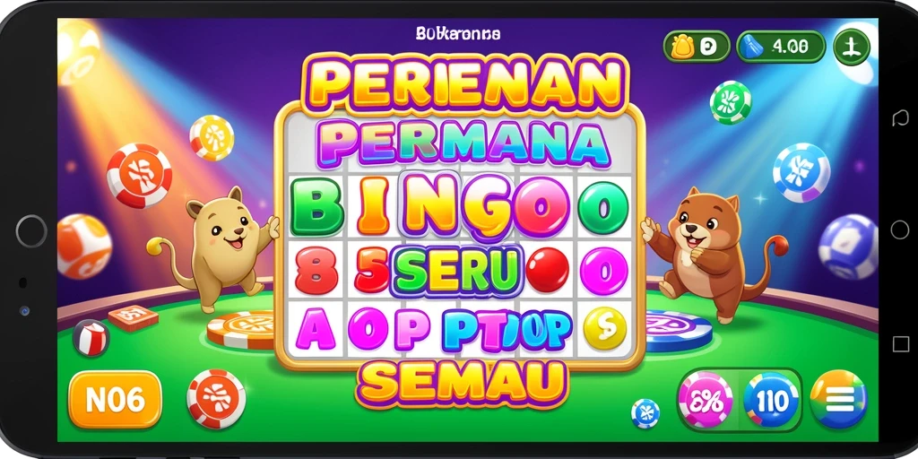 Tampilan gameplay N06 yang mendebarkan dan interaktif dalam permainan Bingo.